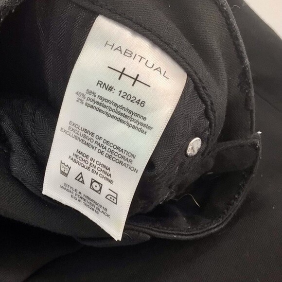 Habitual Marina Black Skinny Jeans Size 27 - Picture 6 of 16